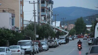 Çanakkale’nin Bayramiç ilçesinde bir inşaat alanında yaşanan olayda, işçi profil