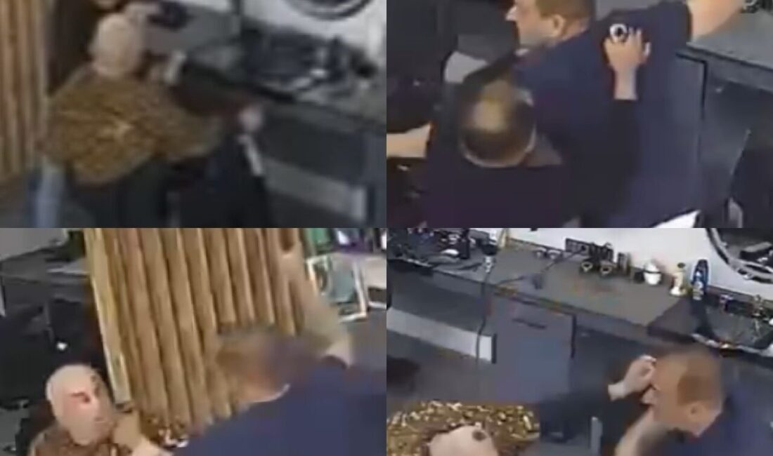 Mersin’in Anamur ilçesinde bir berber dükkanında meydana gelen olayda, daha