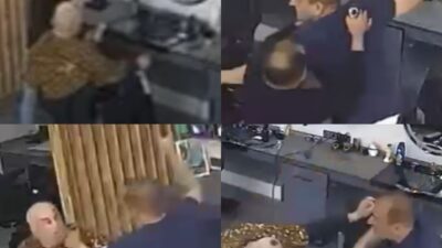 Mersin’in Anamur ilçesinde bir berber dükkanında meydana gelen olayda, daha