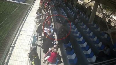 Beylikdüzü’nde, Hasan Doğan Stadyumu’nda gerçekleşen bir olayda, 5 yaşındaki bir