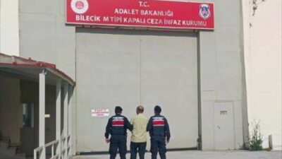 Bilecik’te 3 yıl 6 ay hapis cezası bulunan bir kişi