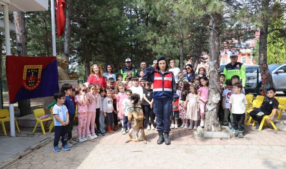 Bilecik’te, Jandarma ekipleri tarafından 60 öğrenciye bilgilendirme ve farkındalık eğitimi