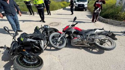 Bilecik’te meydana gelen trafik kazasında iki motosikletin çarpışması sonucunda 2