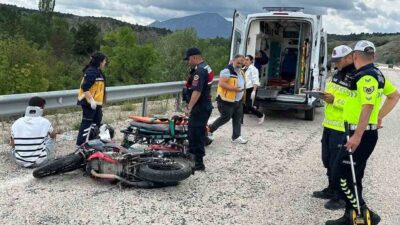 Bilecik’in Gölpazarı ilçesinde yaşanan bir motosiklet kazasında bir kişi yaralandı.