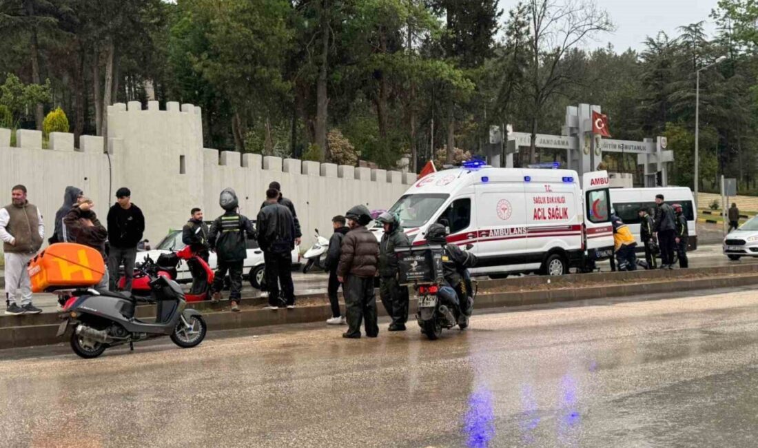 Bilecik’te bir ticari aracın ve bir motosikletin çarpışması sonucu meydana