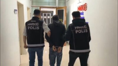 Bingöl’de polis ekipleri, uyuşturucuyla mücadele kapsamında yaptıkları operasyonda bir kişiyi