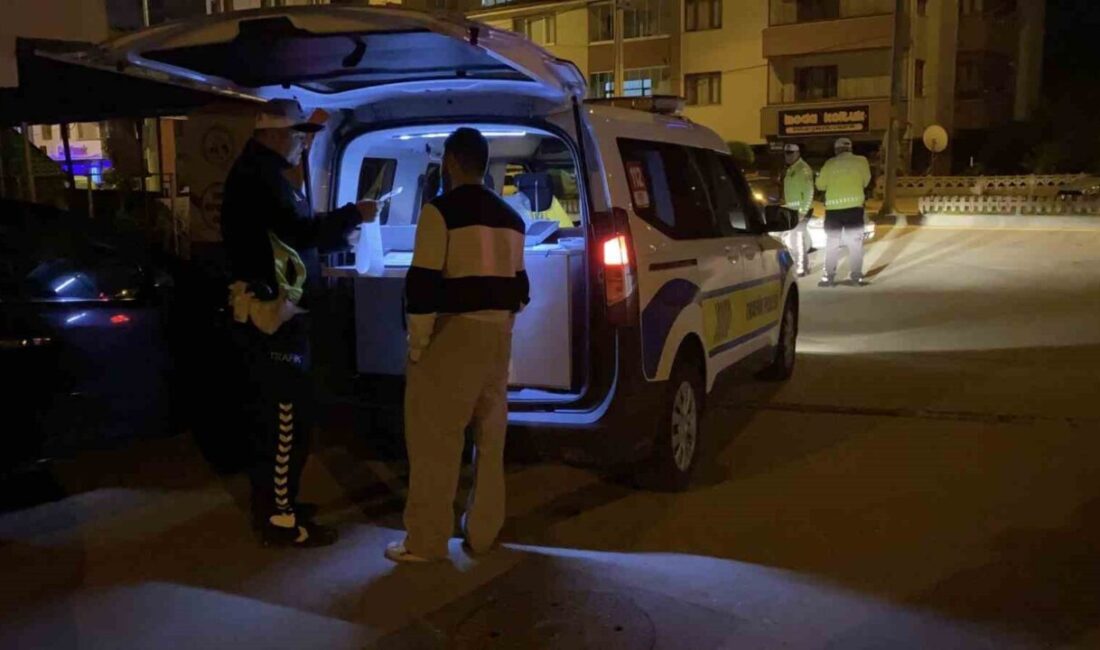 Bolu’da trafik kurallarını ihlal eden bin 270 araç ve sürücüsüne