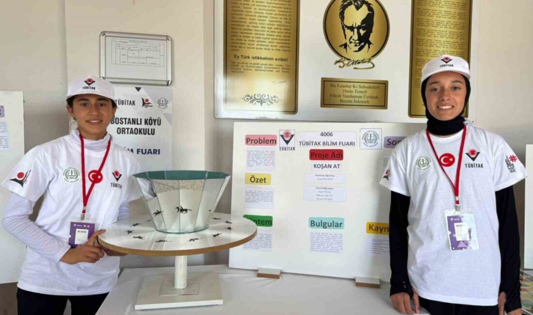 Kahta ilçesine bağlı Bostanlı Köyü Ortaokulu öğrencileri, sınırlı imkanlara rağmen