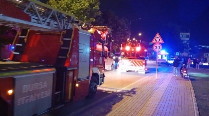 Bursa’nın Osmangazi ilçesinde bulunan bir sporcu kamp merkezinin sauna bölümünde