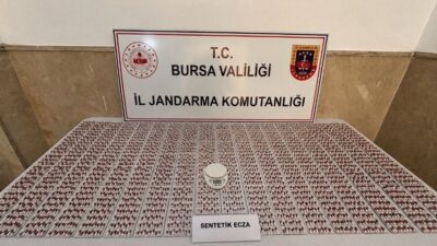 Bursa’nın Yıldırım ilçesinde gerçekleştirilen operasyonda jandarma ekipleri tarafından 5.871 adet