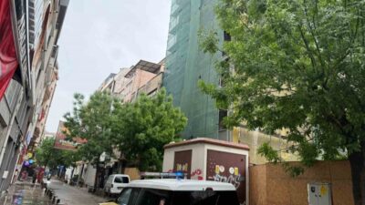 Eskişehir’de bir inşaatta çalışırken asansör boşluğuna düşen ve yaralanan bir