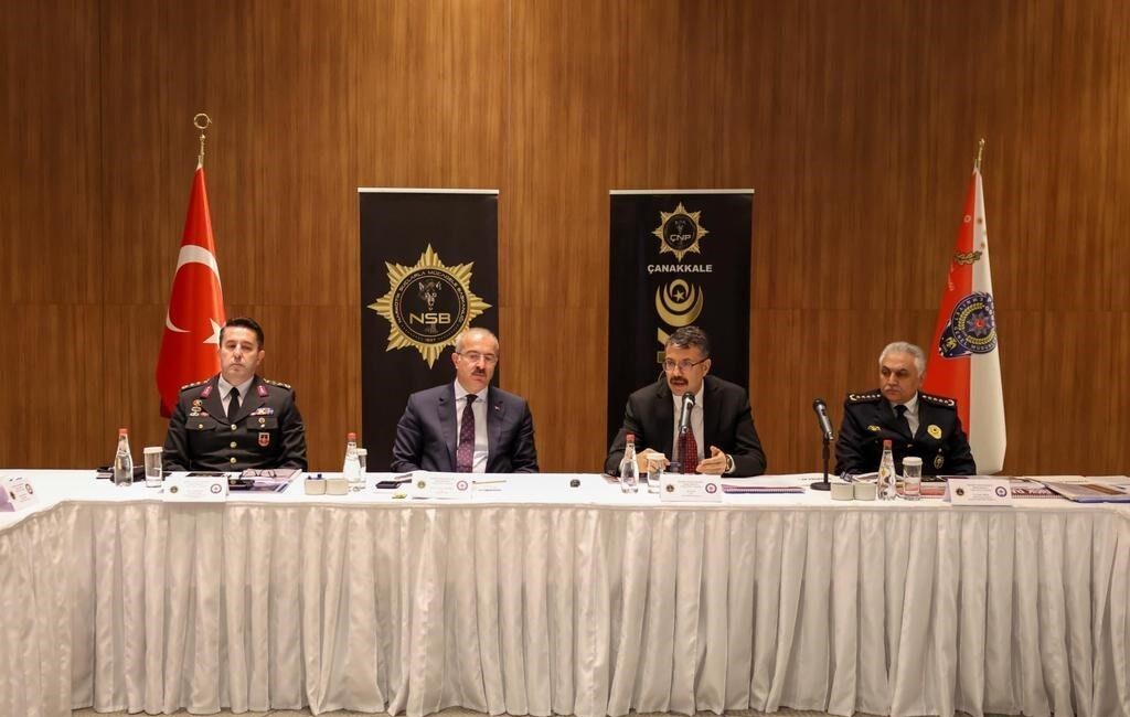 Çanakkale’de, İçişleri Bakan Yardımcısı Ali Çelik’in başkanlığında “Narkotik Suçlarla Mücadele