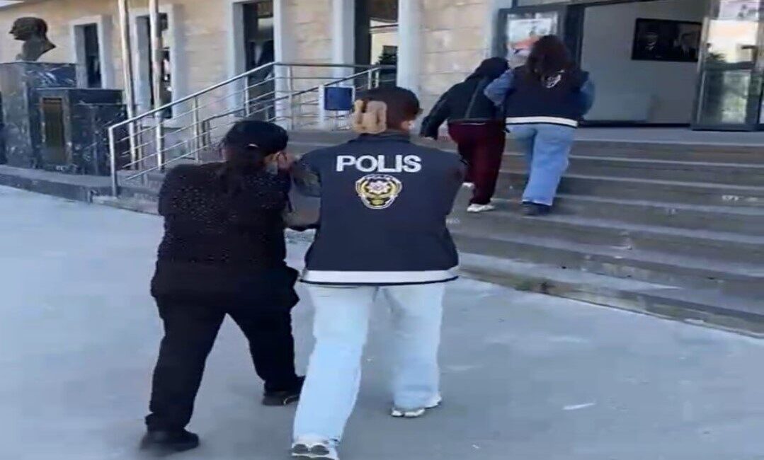 Çanakkale’nin Çan ilçesinde polis ekipleri tarafından yapılan çalışmalar neticesinde ‘fuhşa