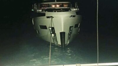 Çanakkale Boğazı’nda, Lapseki ilçesi Zincirbozan önlerinde meydana gelen olayda, içinde