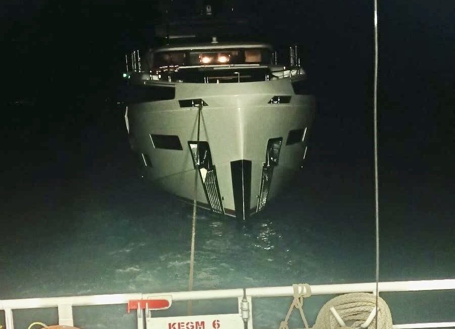 Çanakkale Boğazı’nda, Lapseki ilçesi Zincirbozan önlerinde meydana gelen olayda, içinde