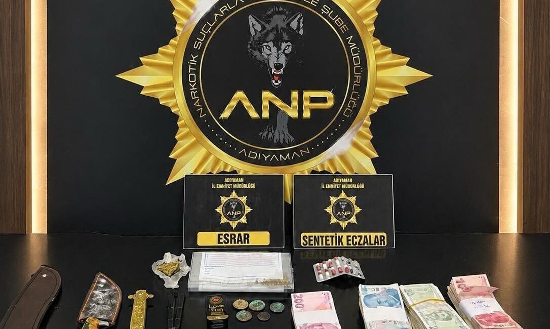 Adıyaman’da polis ekipleri tarafından çeşitli suçlardan aranan kişilerin yakalanması amacıyla