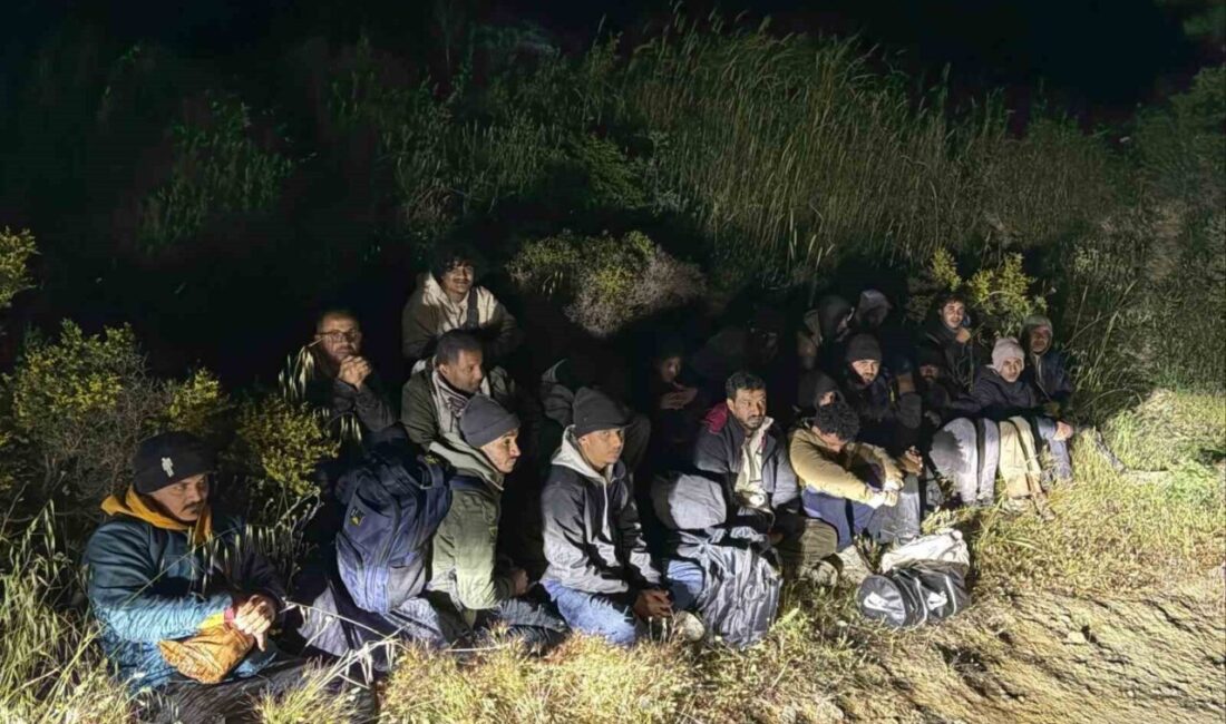 İzmir’in Çeşme ilçesinde jandarma tarafından gerçekleştirilen operasyonda, yasa dışı yollardan