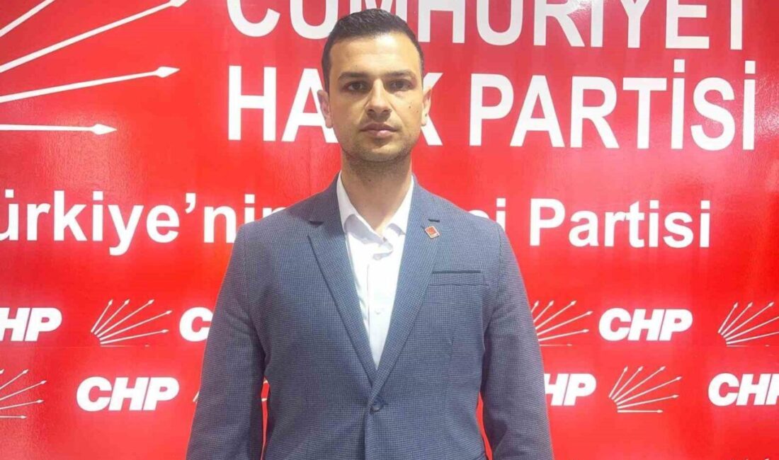 CHP Kilis İl Başkanı Mehmet Umut Sapan, İstanbul merkezli yürütülen