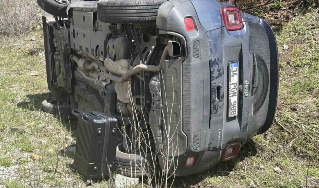 Kastamonu’nun Tosya ilçesinde bir cip ile hafif ticari araç arasında