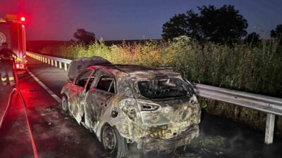 Çorlu ilçesi ile Yenice Mahallesi arasındaki karayolunda seyir halinde olan