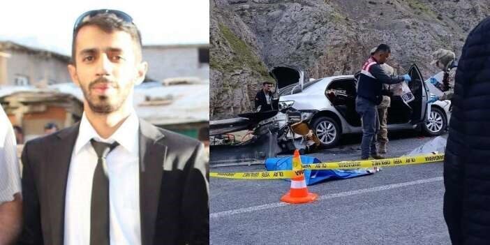Çukurca ilçesinde meydana gelen trafik kazasında bir kişi yaşamını yitirirken