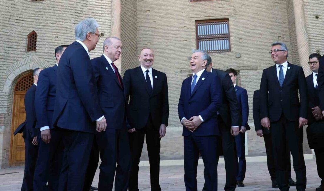 Türkiye Cumhurbaşkanı Recep Tayyip Erdoğan, Kazakistan’ın Türkistan kentinde düzenlenen Türk