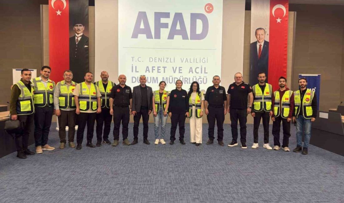 Denizli’de, afet ve acil durum müdahale kapasitesini artırmak amacıyla, İHAKUT