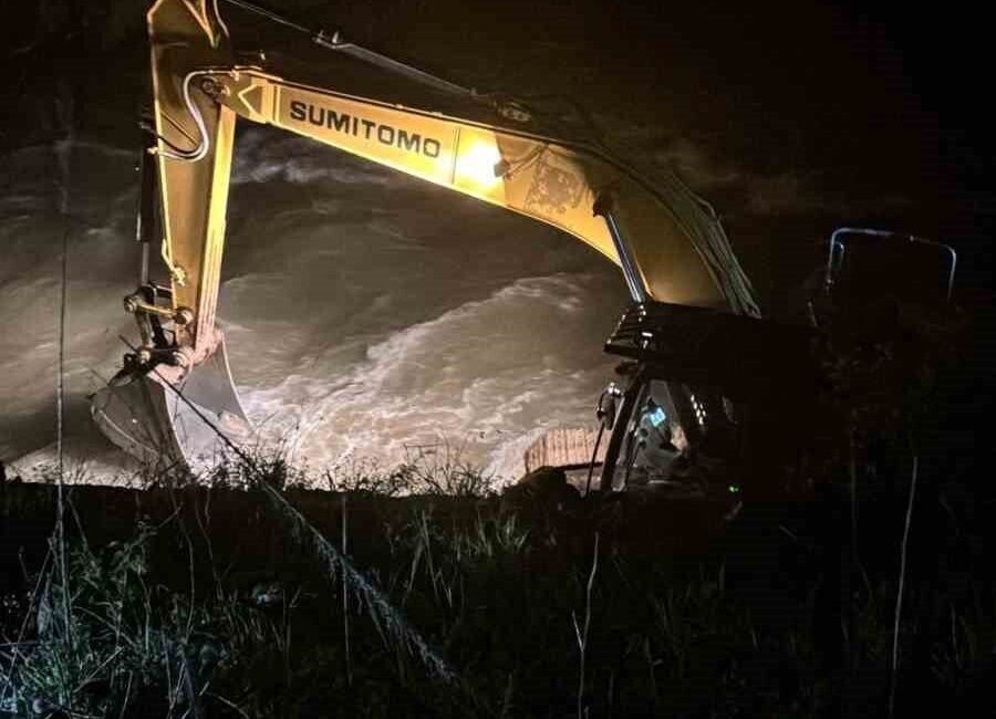 Giresun’un Yağlıdere ilçesinde bir amca ile yeğenin balık avlamak için