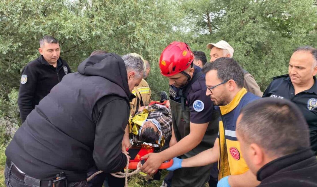 Bir genç, Bursa’nın İnegöl ilçesindeki Bedre Deresi’ne düşerek boğulmaktan son