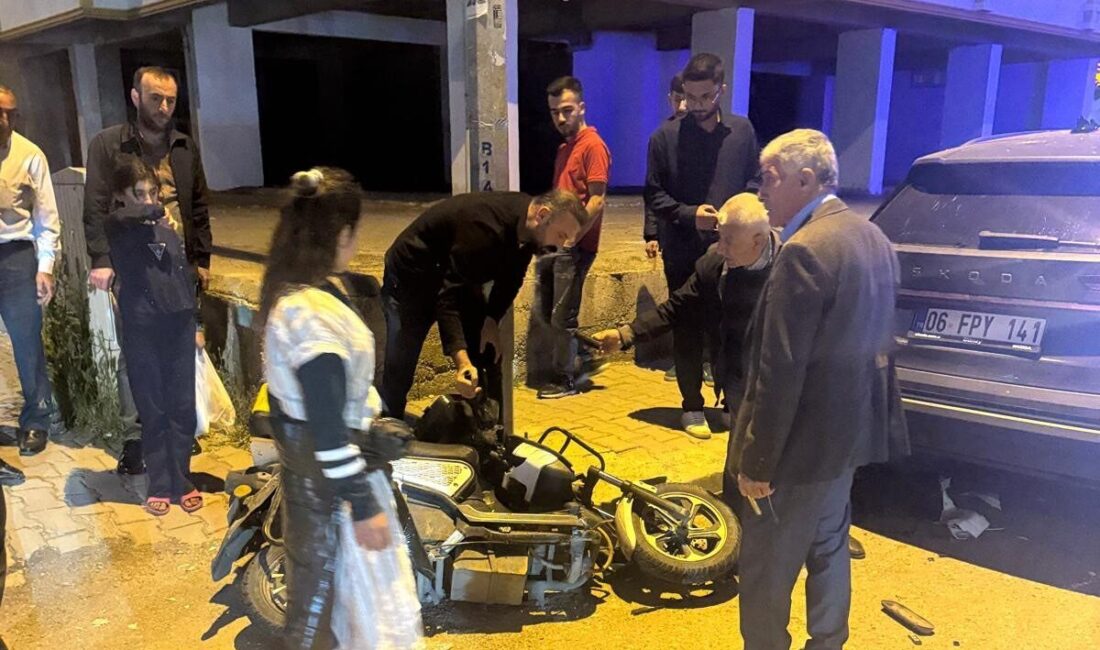 Batman ilinde, akşam saatlerinde meydana gelen bir kaza sonucunda, seyir