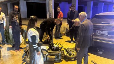 Batman ilinde, akşam saatlerinde meydana gelen bir kaza sonucunda, seyir