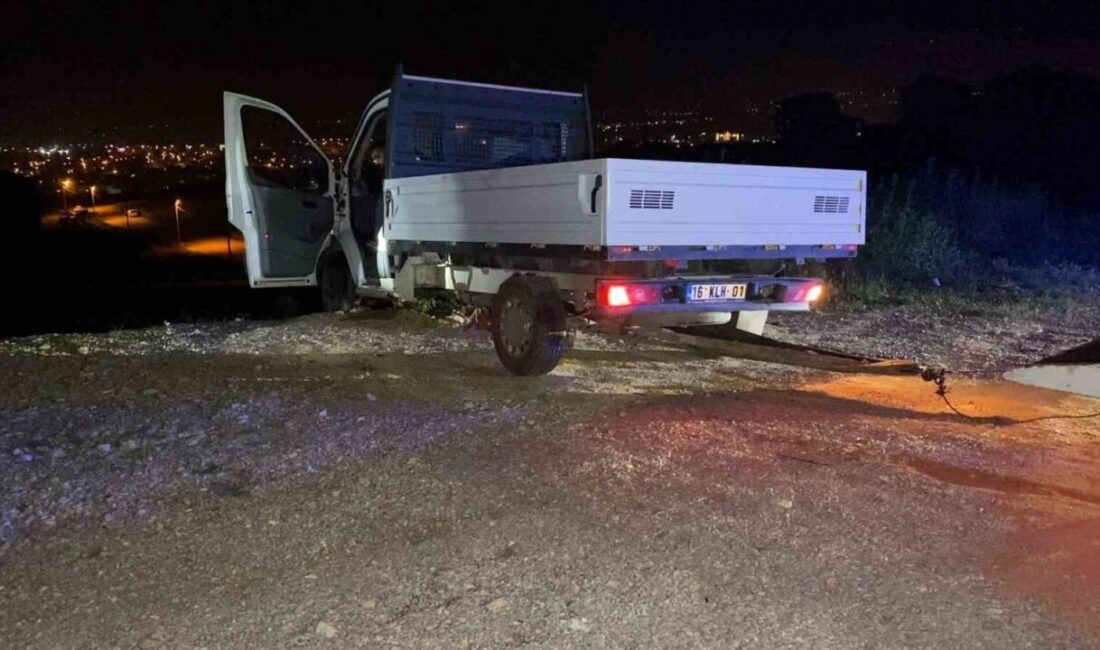 İnegöl ilçesinde meydana gelen bir trafik kazasında, alkollü bir sürücü