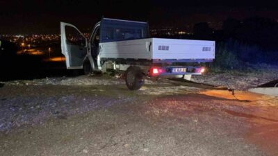 İnegöl ilçesinde meydana gelen bir trafik kazasında, alkollü bir sürücü