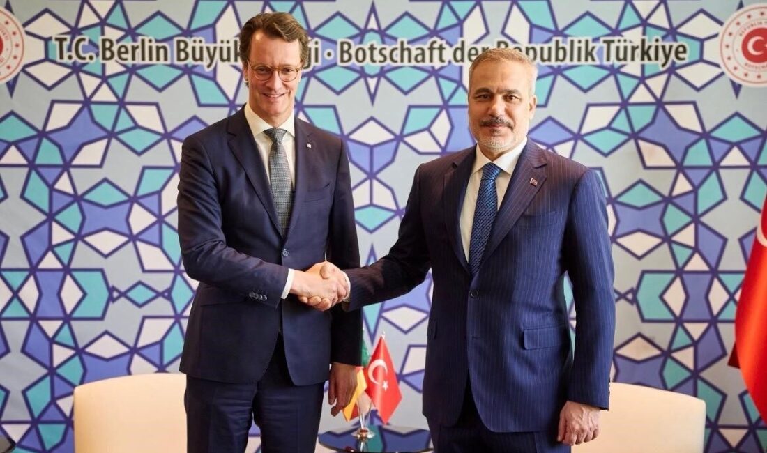 Türkiye Cumhuriyeti Dışişleri Bakanı Hakan Fidan, Almanya’ya resmi ziyaret düzenledi
