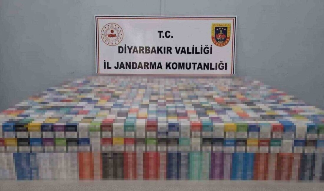 Diyarbakır ilinde Jandarma ekipleri tarafından icra edilen operasyonlarda 40 bin