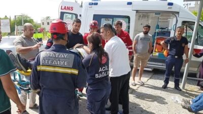 Hatay’ın Dörtyol ilçesine bağlı Altınçağ Mahallesi’nde meydana gelen trafik kazasında,