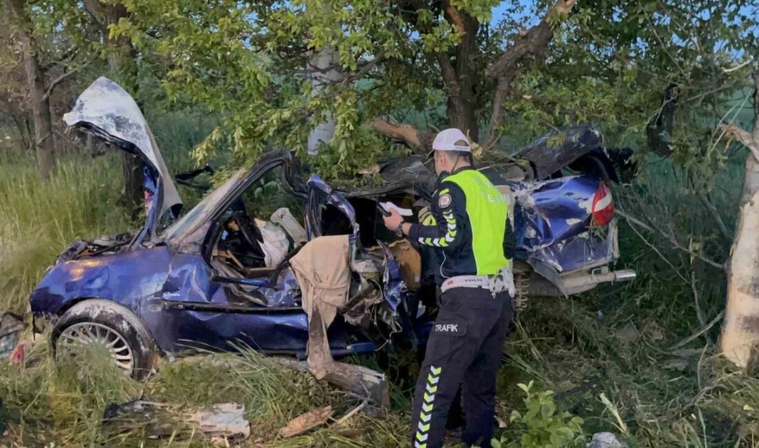 Karaman’da bir düğün konvoyu sırasında meydana gelen trafik kazasında bir
