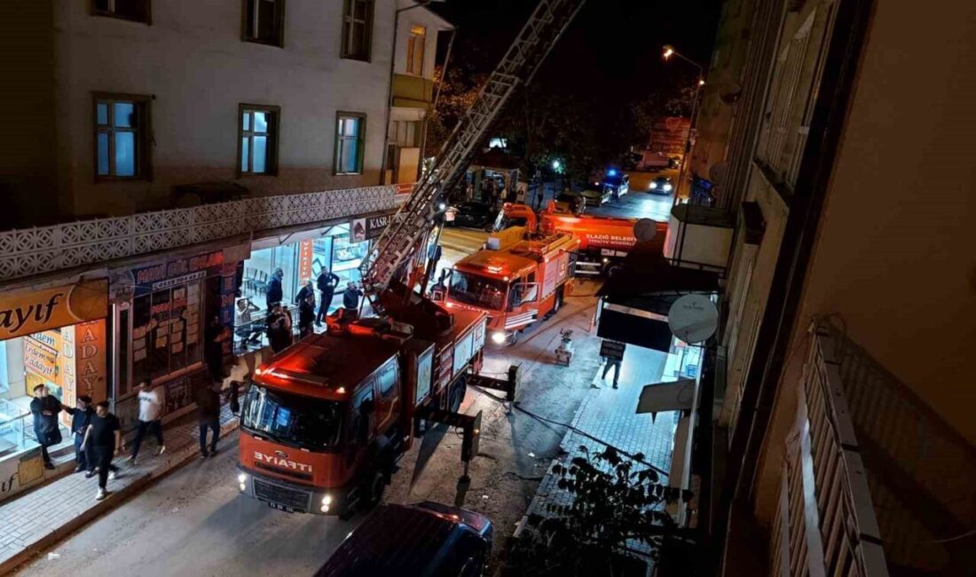 Elazığ’da, Yeni Mahalle Şehit Üsteğmen Aytaç Kaya Sokak’ta bulunan bir