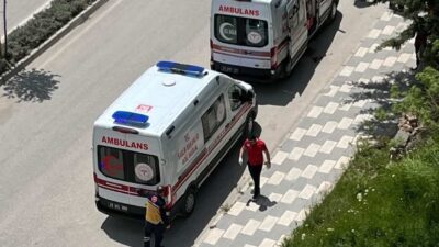 Elazığ’da meydana gelen trafik kazasında, bir motosikletin devrilmesi sonucunda 2