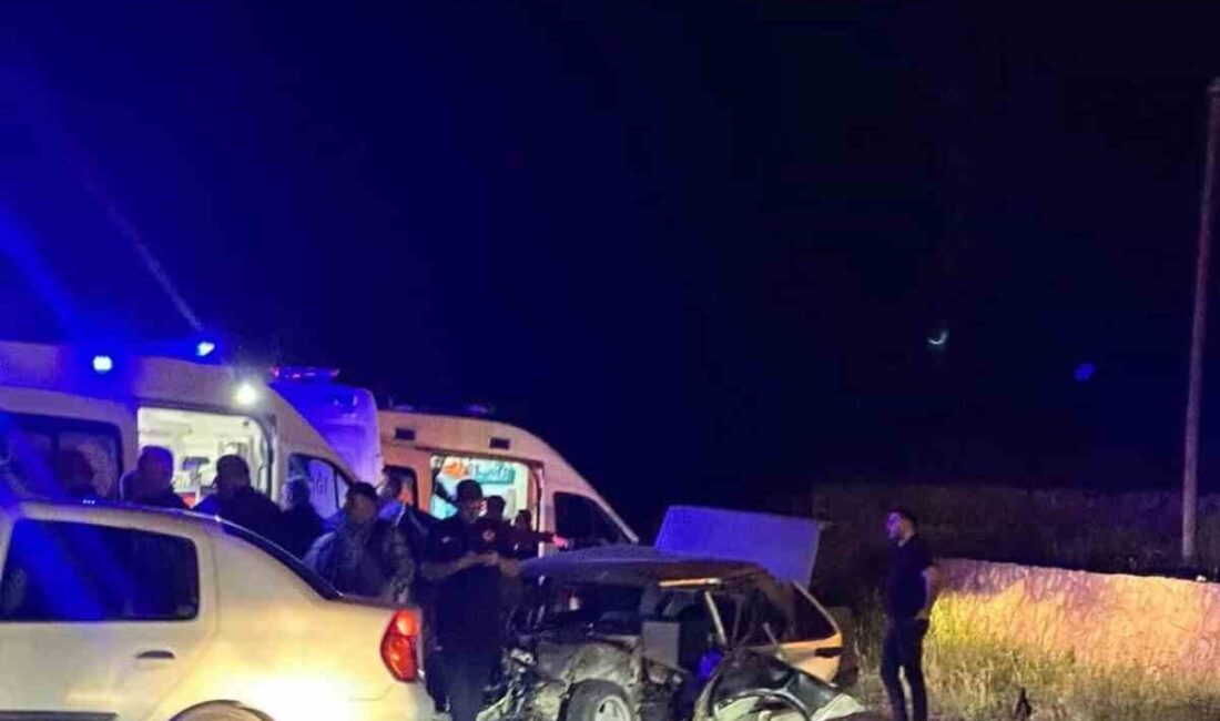 Elazığ’da meydana gelen trafik kazasında otomobil ile traktör çarpıştı ve