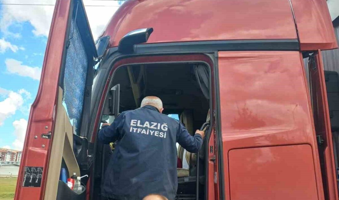 Elazığ’da bir tır şoförü, aracının içinde hayatını kaybetti olarak bulundu.