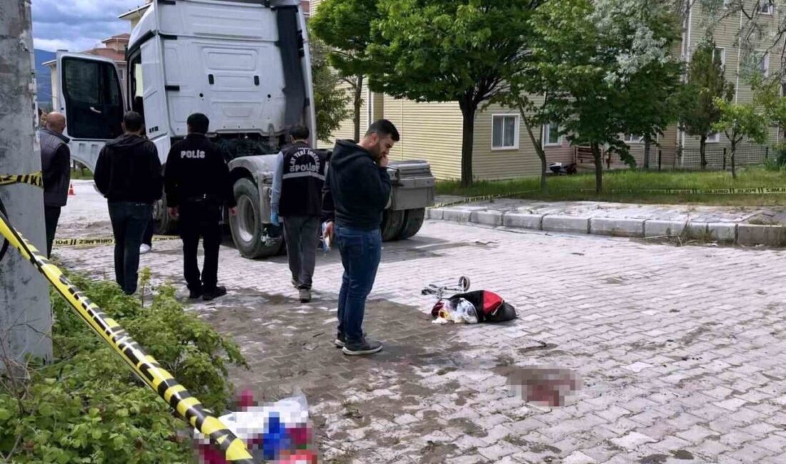 Kütahya’nın Emet ilçesinde, geri manevra yapan bir tırın çarptığı yaşlı