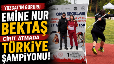 Eskişehir’de düzenlenen Okul Sporları Atletizm Gençler Türkiye Birinciliği Yarışmaları’nda Yozgat