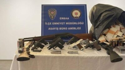 Tokat’ın Erbaa ilçesinde polis ekipleri tarafından gerçekleştirilen operasyonda, birden fazla