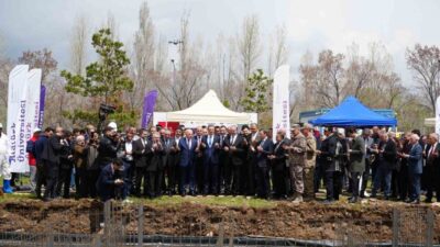 Milli Teknoloji Atölyesi’nin inşası için Erzurum’da düzenlenen törenle temeli atıldı.
