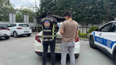 İstanbul Esenyurt’ta makas atma olayına karışan araç sürücüsü Ş.T.’ye 96