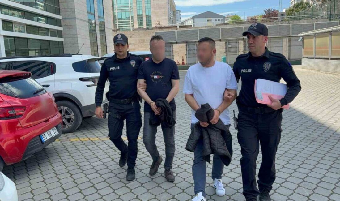 Tekkeköy ilçesindeki olayda eski bir çalışanın iş yerine gelerek silahla