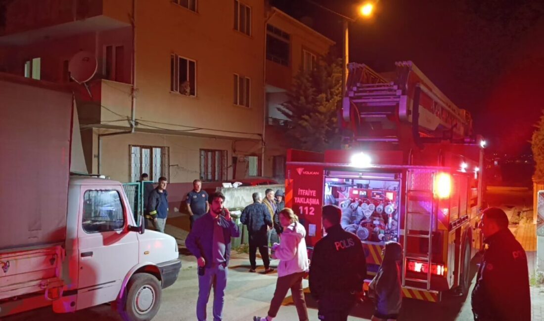 Bursa’nın İnegöl ilçesinde eski eşinin ikamet ettiği evi, molotofkokteyli atarak