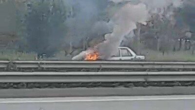 Eskişehir Çevre Yolu’nda Kartal Kavşağı mevkiinde meydana gelen olayda, plakası