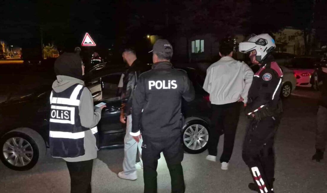 Eskişehir’de polis ekipleri tarafından gerçekleştirilen asayiş uygulamasında 298 kişi ve